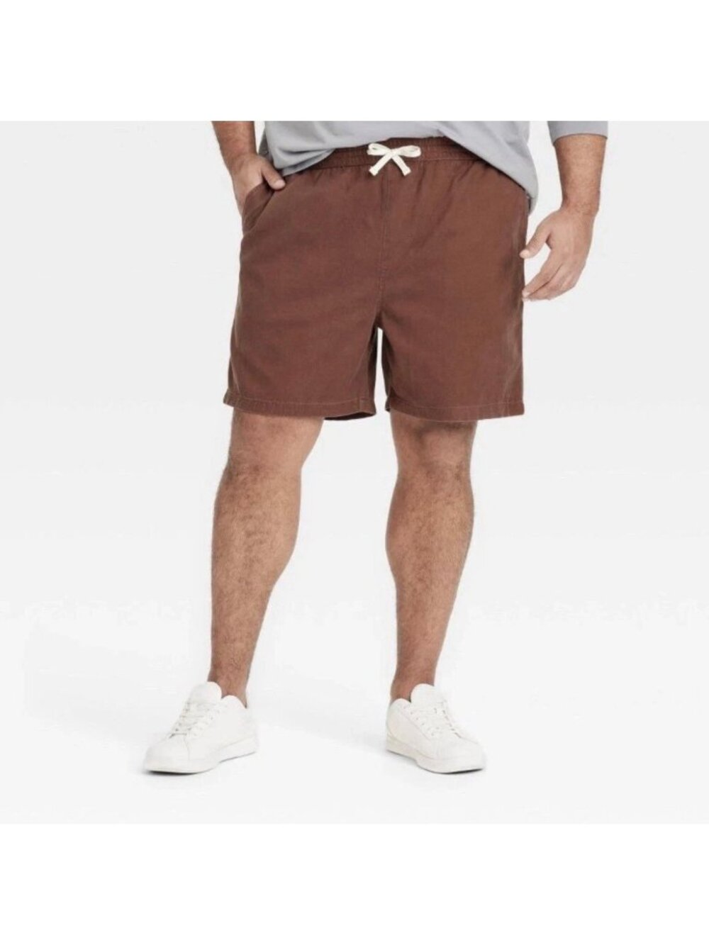 NEW Men’s “Vintage” 7” BROWN Shorts Goodfellow Size Large NWT
